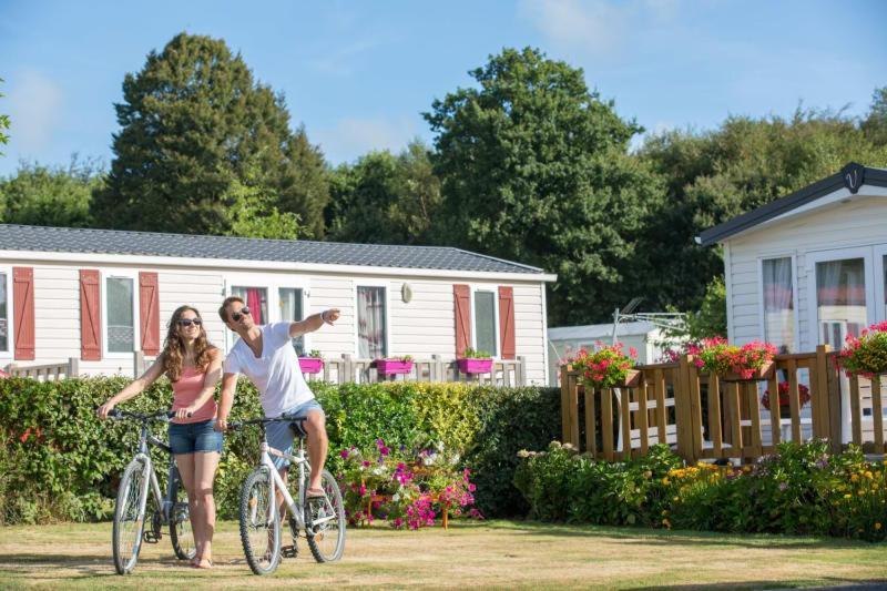 Camping Officiel Siblu Domaine De Litteau Hotel Kültér fotó